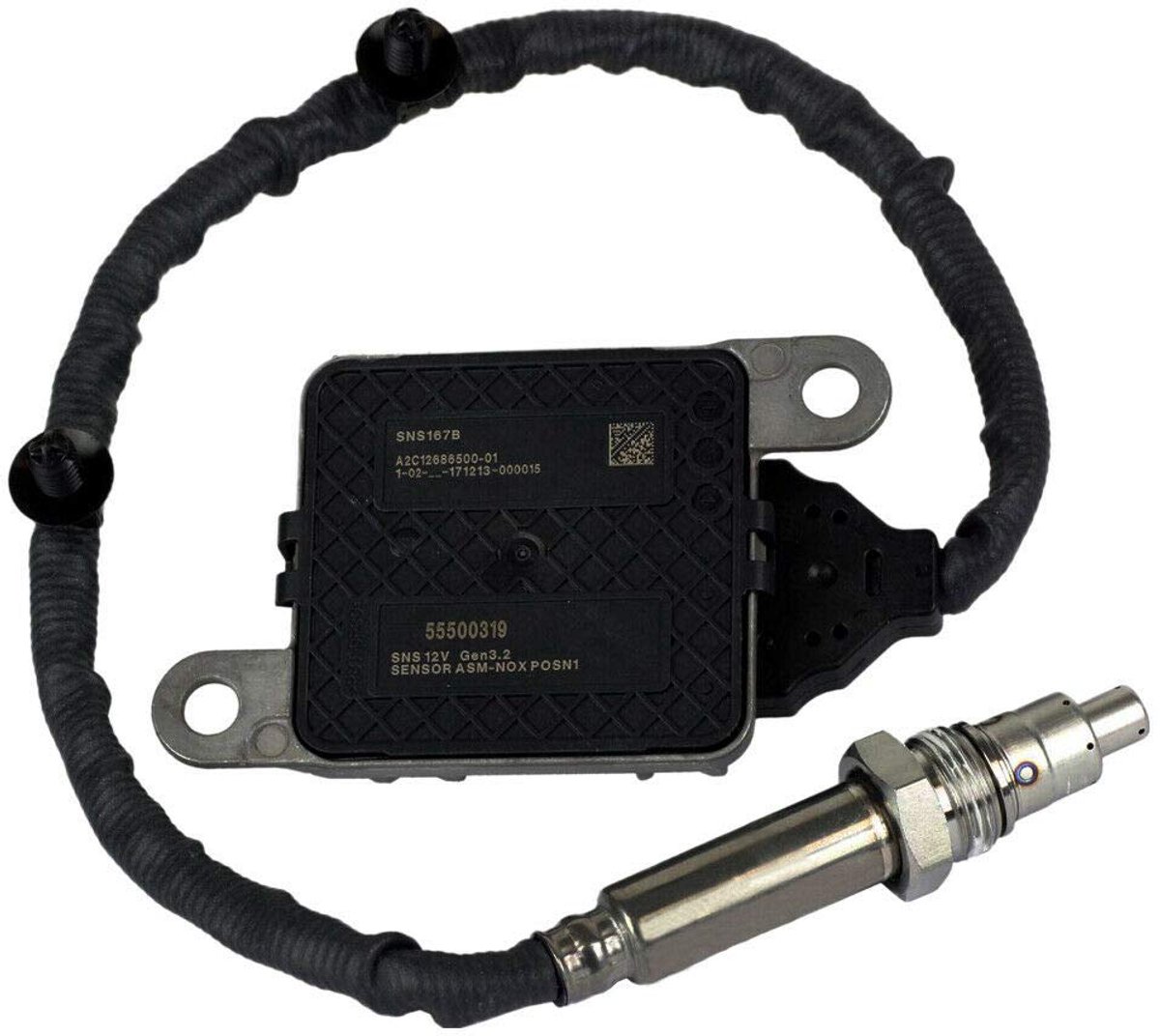 SnelShoppen - Nox Sensor 55500319 Voor Opel Insignia A 2.0 B20DTH Vivaro Van Zafira C 1.6 Facelift - Voorzien van 8 Draden - Vervangingsonderdeel