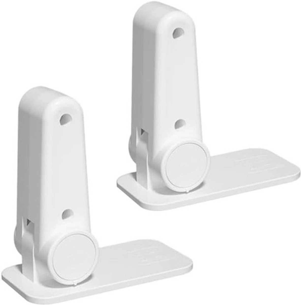 Set van 2 Deurslot Handgrepen voor Kindveiligheid, Zelfklevend, Multifunctioneel voor Balkon en Slaapkamer, Eenvoudig te Installeren zonder Boren