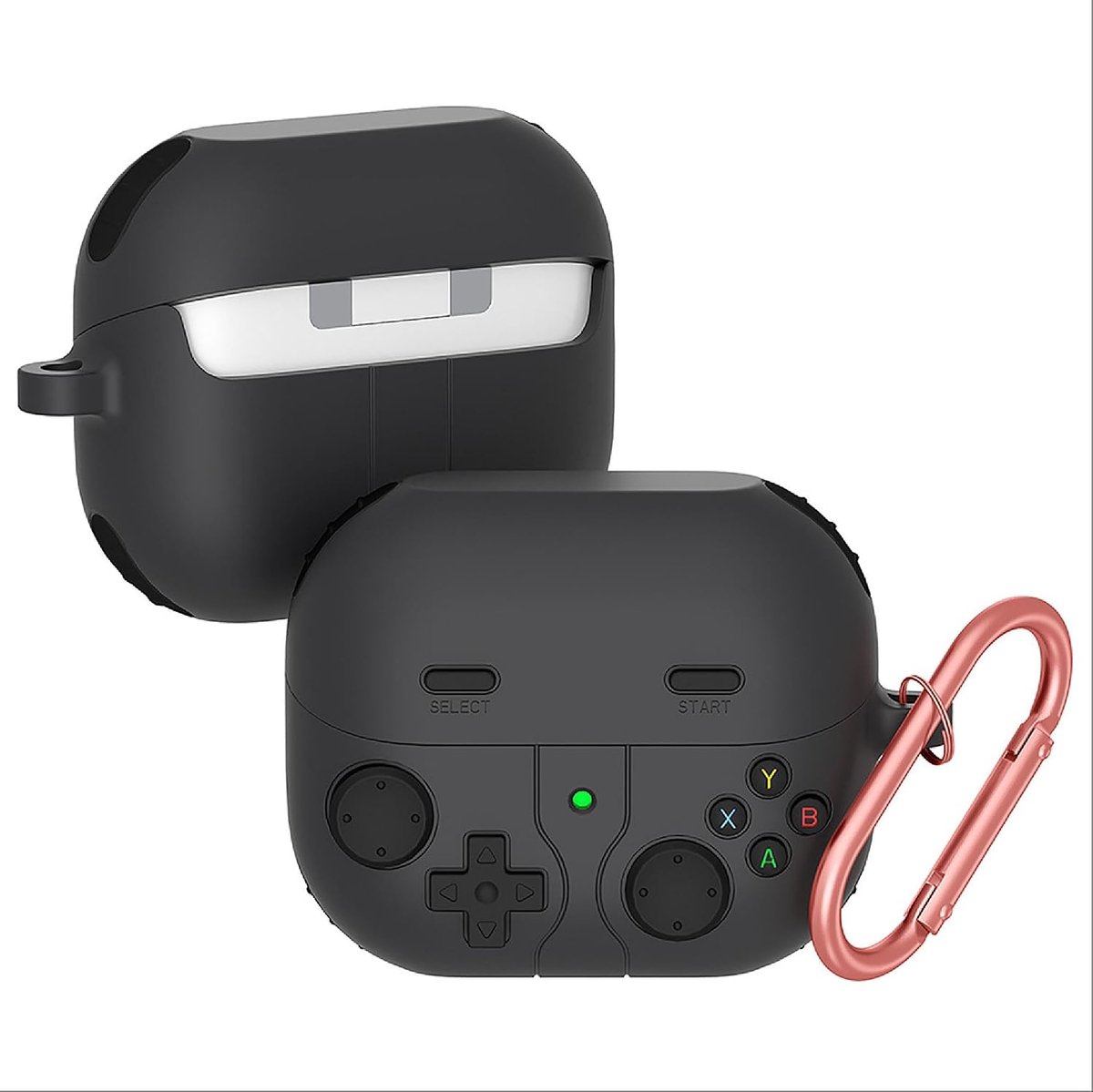 SnelShoppen - GIOPUEY Case Geschikt voor Samsung Galaxy Buds 3/3 Pro, Schattige Cartoon Silicone TPU Zachte Beschermcase met Sleutelhanger voor Jongen
