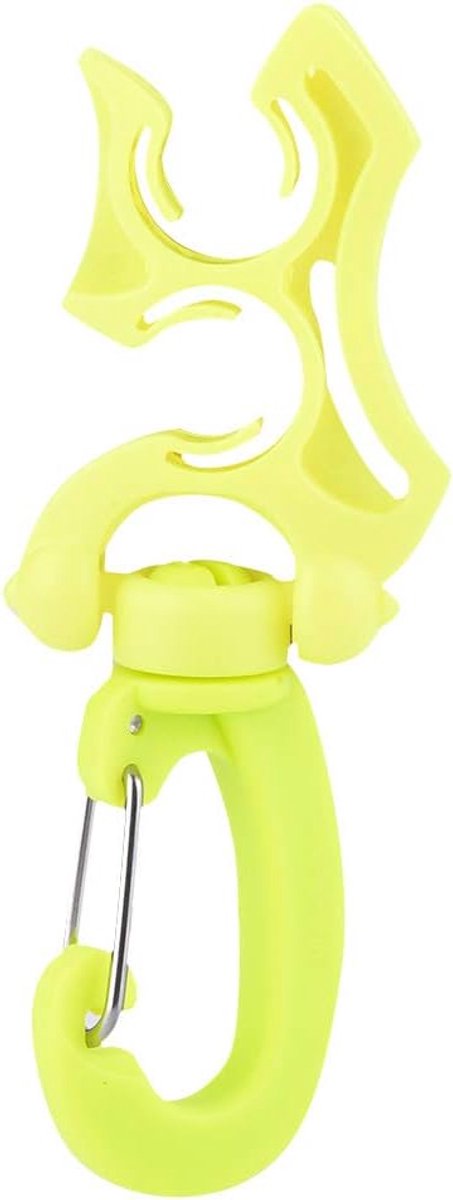 SnelShoppen - Scuba Slangklem Mares Regulator Clip 304 RVS PP Duiken Dubbele BCD Slanghouder Clip Regulator Bevestigingshaak voor Snorkelen (Blauw)