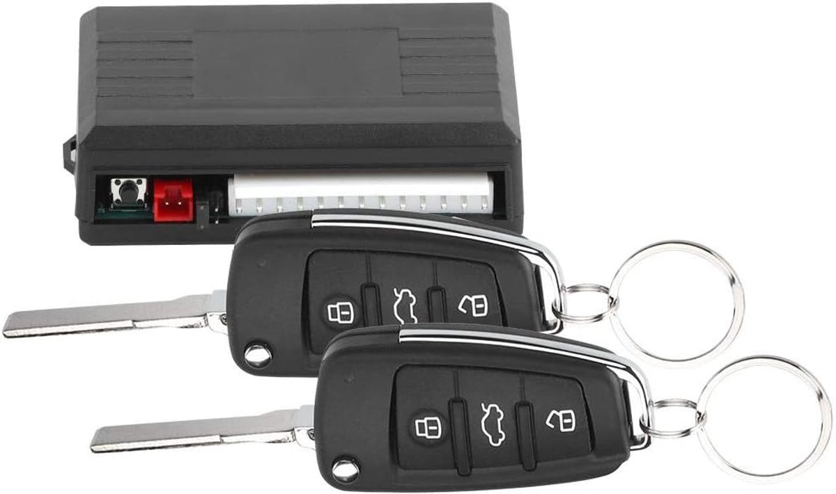 SnelShoppen - Universele Auto Centrale Vergrendeling Set - Keyless Entry Systeem - Multifunctioneel met Ontgrendel/Functies - Hoogwaardige ABS Materia