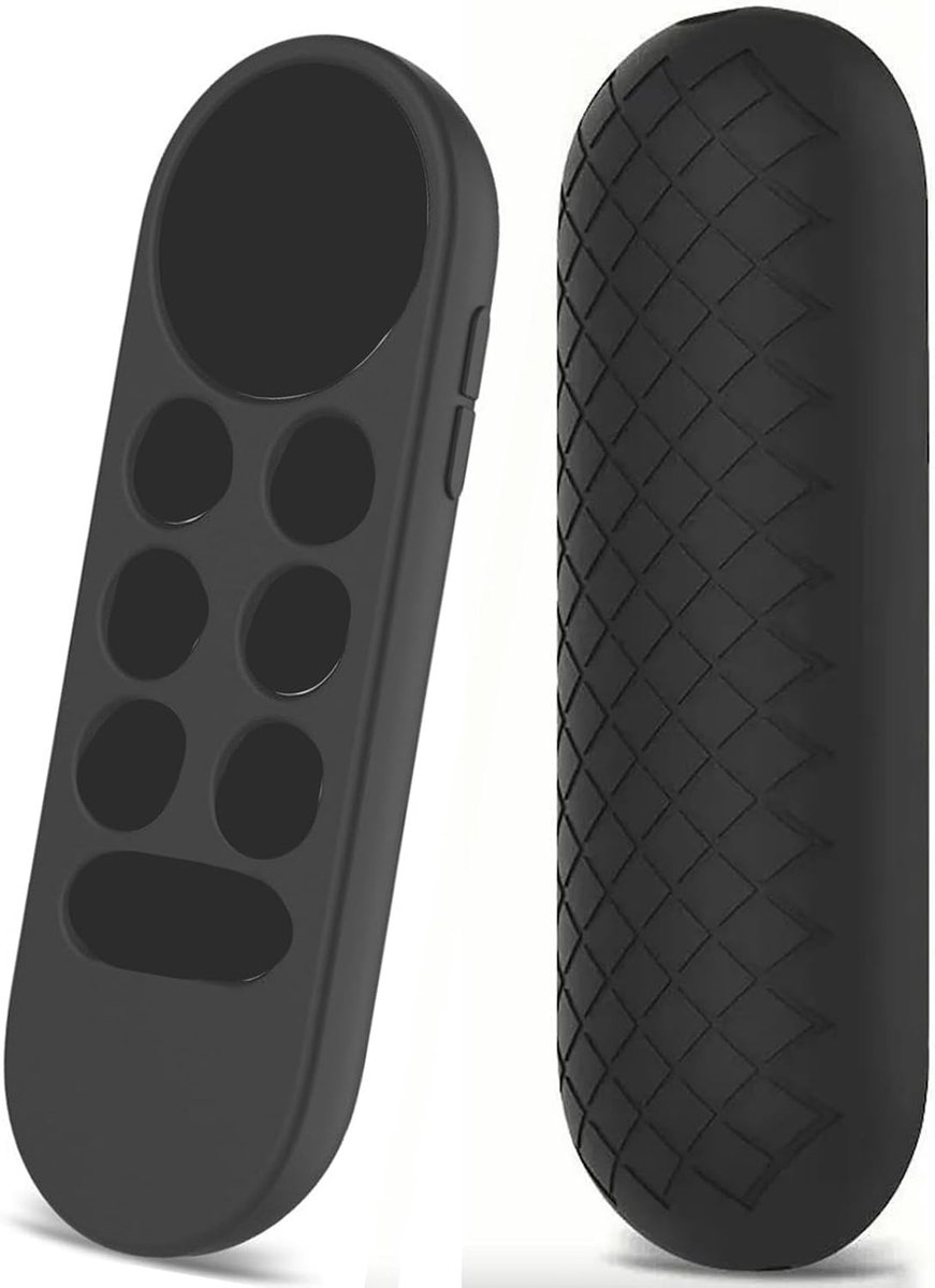 SnelShoppen - Remote Control Silicone Case, Premium Siliconen Beschermhoes, Antislip Ontwerp, Duurzaam en Zacht, Geschikt voor Chromecast Controller