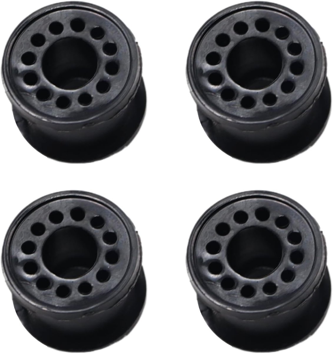 SnelShoppen - 4 Stuks Handmatige Versnellingsspacer Zwart 4S6P-7412-AA voor Fiesta Focus - Hoogwaardige Duurzame Materialen, Eenvoudige Installatie, P