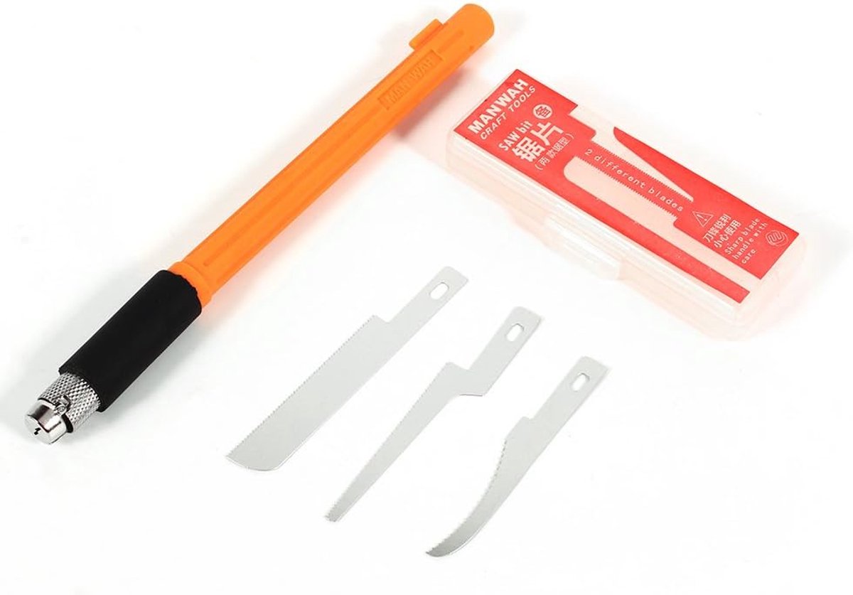 SnelShoppen - Exquisite Hobby Mini Zaagset DIY Handige Multifunctionele Hobby Gereedschap Set voor Knutselen, Houtbewerking, Snijden en Graveren - Inc