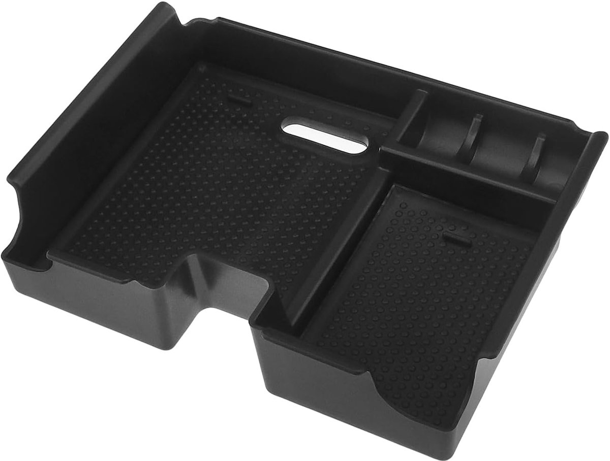 SnelShoppen - Center Console Organizer Tray Vervanging voor Range Rover Evoque 2011-2018 - Centrale Armsteun Opbergdoos - Anti-slip Liner - Duurzaam A