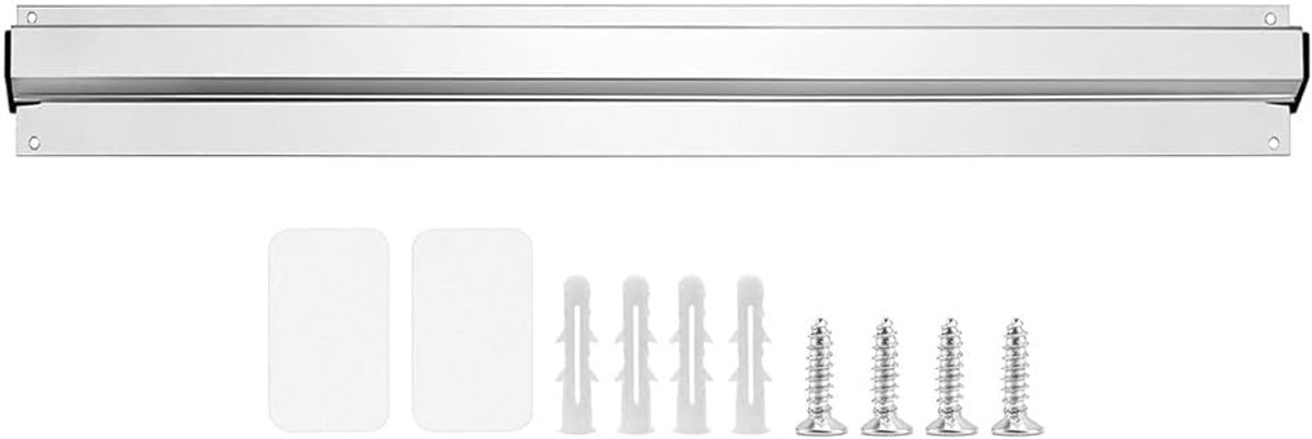 SnelShoppen - 35cm Restaurant Order Clip Label Clip Keukenwand Bevestiging Aluminium Orderlabelhouder Duurzaam en Stevig voor Professioneel Gebruik