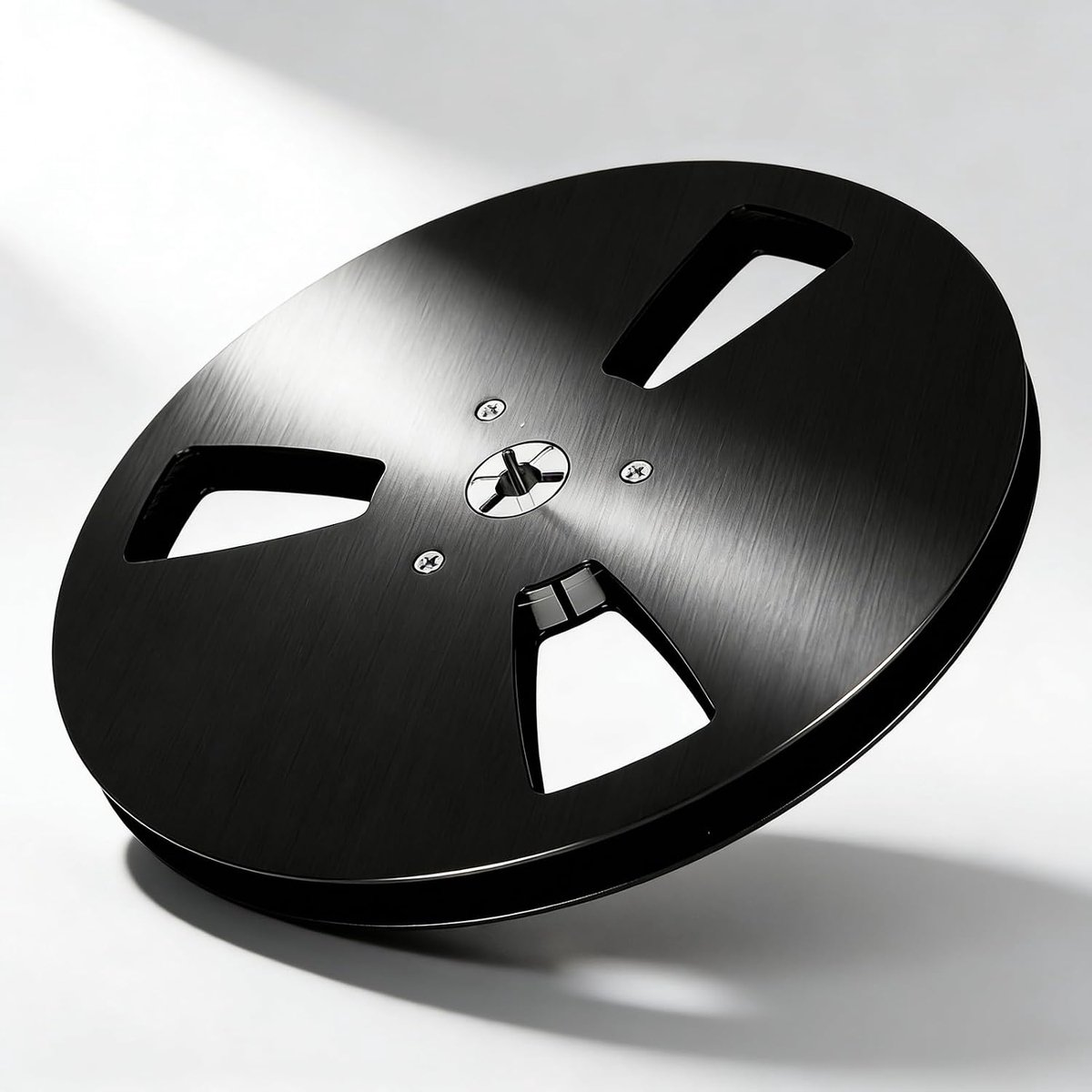 SnelShoppen - 1/4 7 Inch Lege Tape Spoel voor Reel to Reel Tape Spelers, Aluminium Legering met 3 Gaten, Universele Vervangingsspoel voor Geluidsopnam