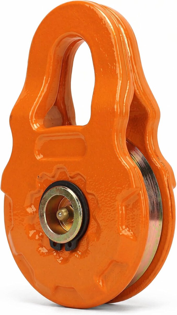 SnelShoppen - Yoke Block 25.000 Lbs, Trekblok voor Off-Road Herstel, 12.500 Lbs Lastlimiet, Hoogwaardige Stalen Constructie voor Truck, ATV, UTV