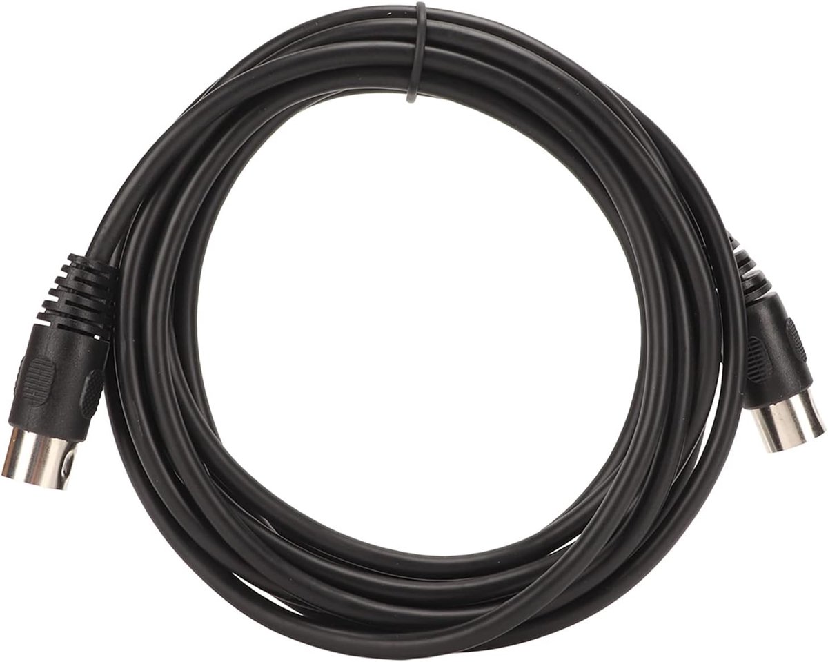 SnelShoppen - DIN kabel, mannelijke stekker naar mannelijke stekker, 7-pins, 3 meter, PVC materiaal, standaard plug, stroomoverdrachtsdoos voor comput