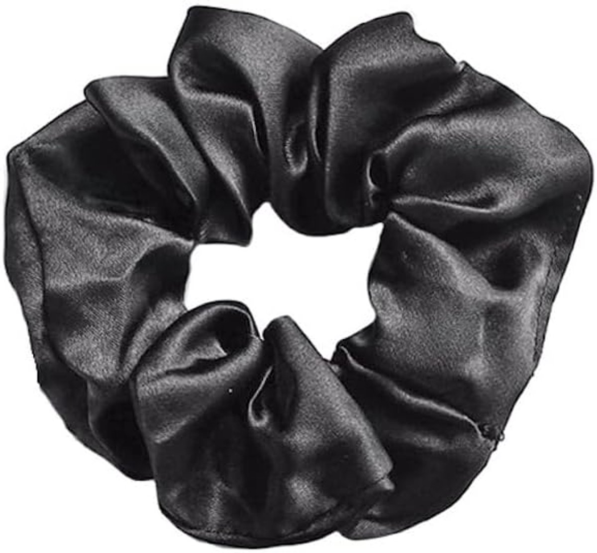 SnelShoppen - 3 Stuks Zijden Scrunchies Satijn voor Vrouwen, Haar Ringen, Ponytail Houder, Zijden Haarbanden, Haaraccessoires voor Vrouwen en Meisjes,