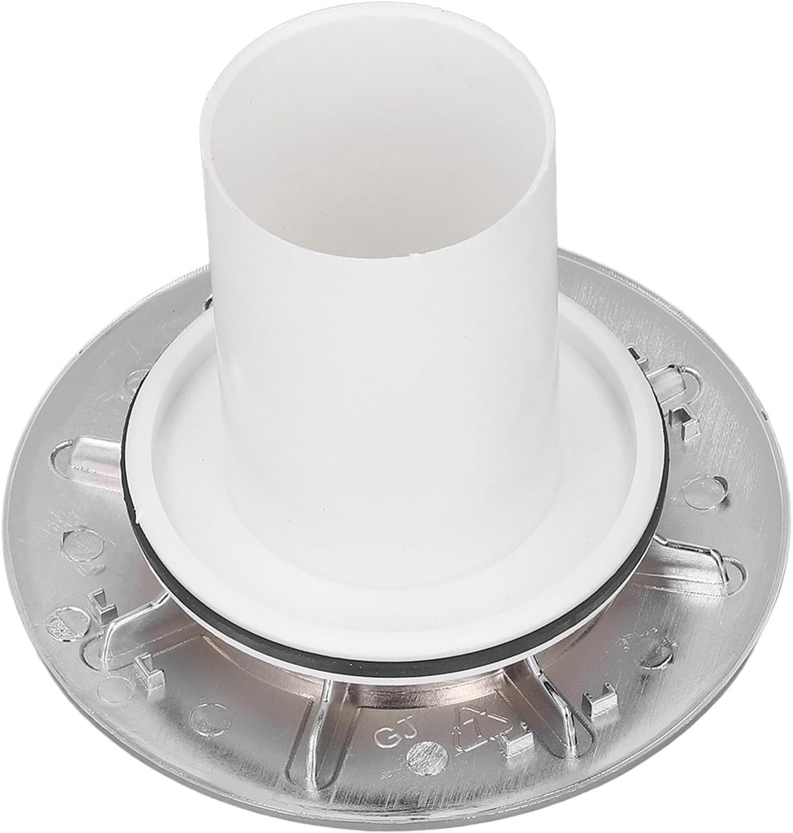 SnelShoppen - Afvoerputje Haarvanger - Rond Plastic Drain Strainer Vervanging Badkamer Badkuip - Snelle Doorstroming Douche Afvoer Deksel - Vloer Afvo