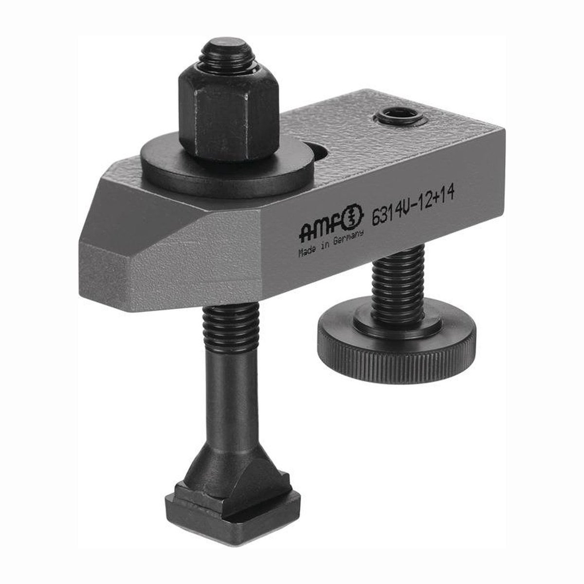 AMF Spanijzer Nr. 6314V 100 mm voor T-sleuf 12 + 14 mm - 70821