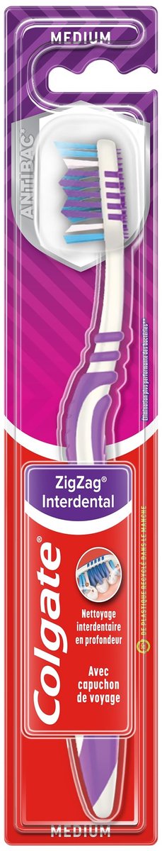 Solidchoice - Medium Tandenborstel met ZigZag Borstels