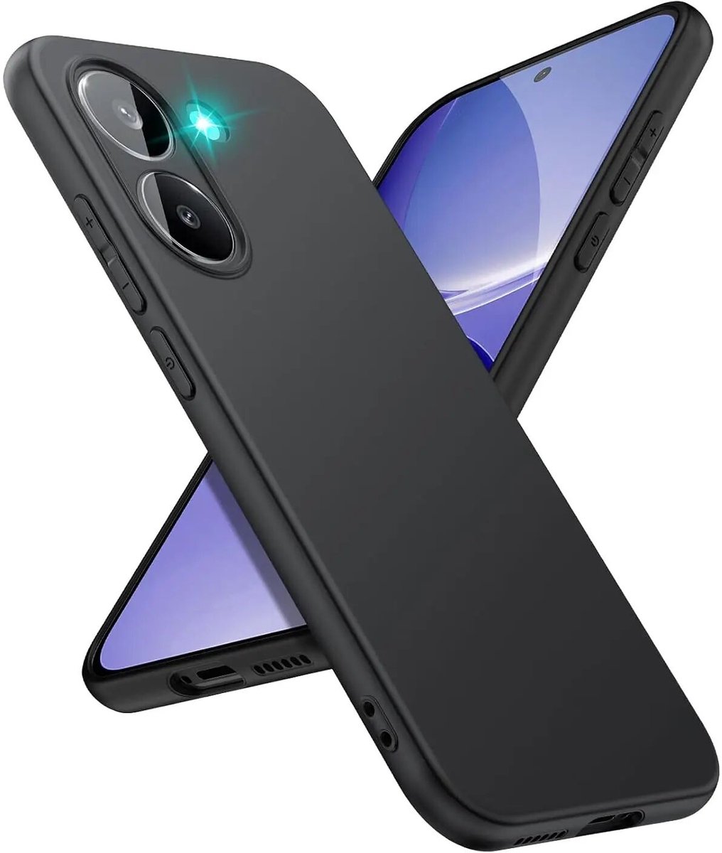 Zwart TPU Hoesje Geschikt voor Xiaomi Poco X8 Pro - Back Cover Case - Lichtgewicht - Ultra Dun - Flexibel - Zacht