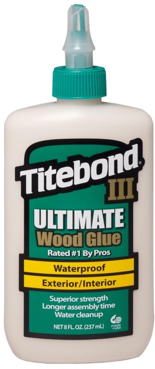 Solidchoice - Ultimate Houtlijm voor Binnen en Buiten, Waterbestendig, 237 ml