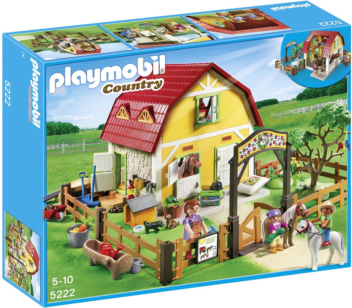 Solidchoice - Speelset Ponyhof met Accessoires
