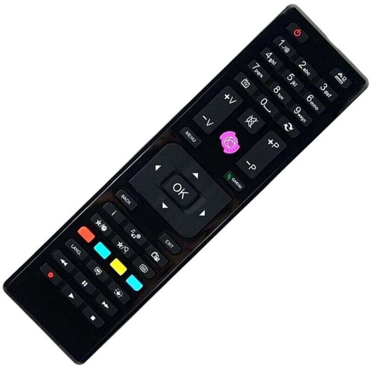De universele afstandsbediening RC4875 is compatibel met afstandsbedieningen van merken zoals Tucson, Continental, Edison, Technika, Telefunken, Edenwood, Grandin, Listo, Techwood, CELCUS, Bush en OKI.