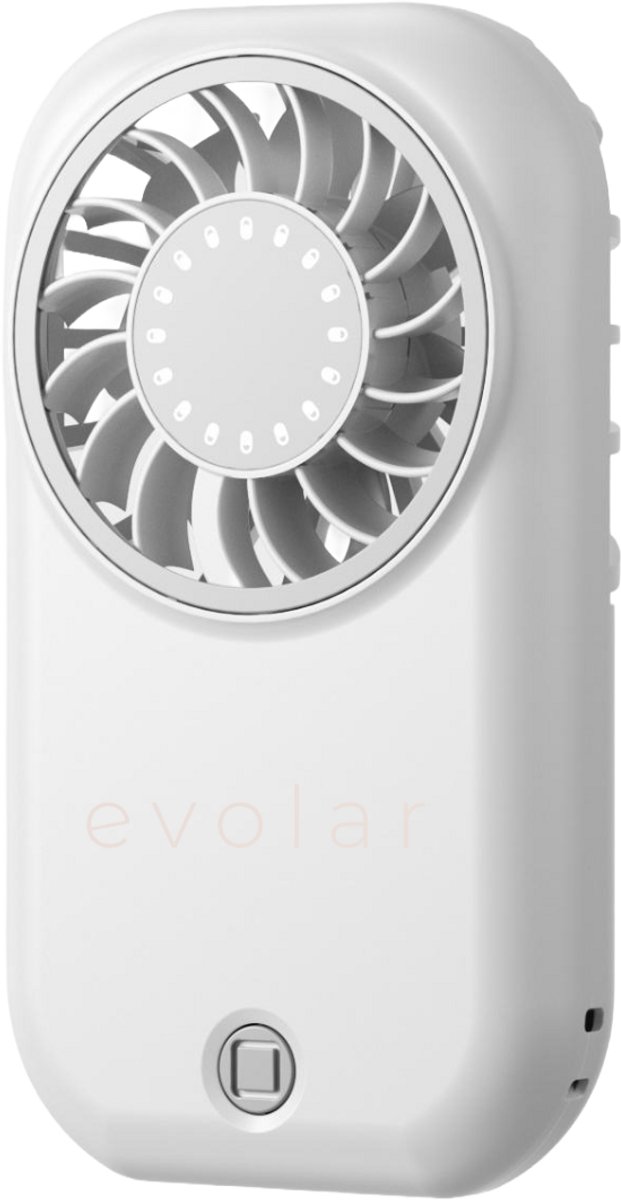 Handventilator oplaadbaar - Fantiluxe - Brisette - Wit
