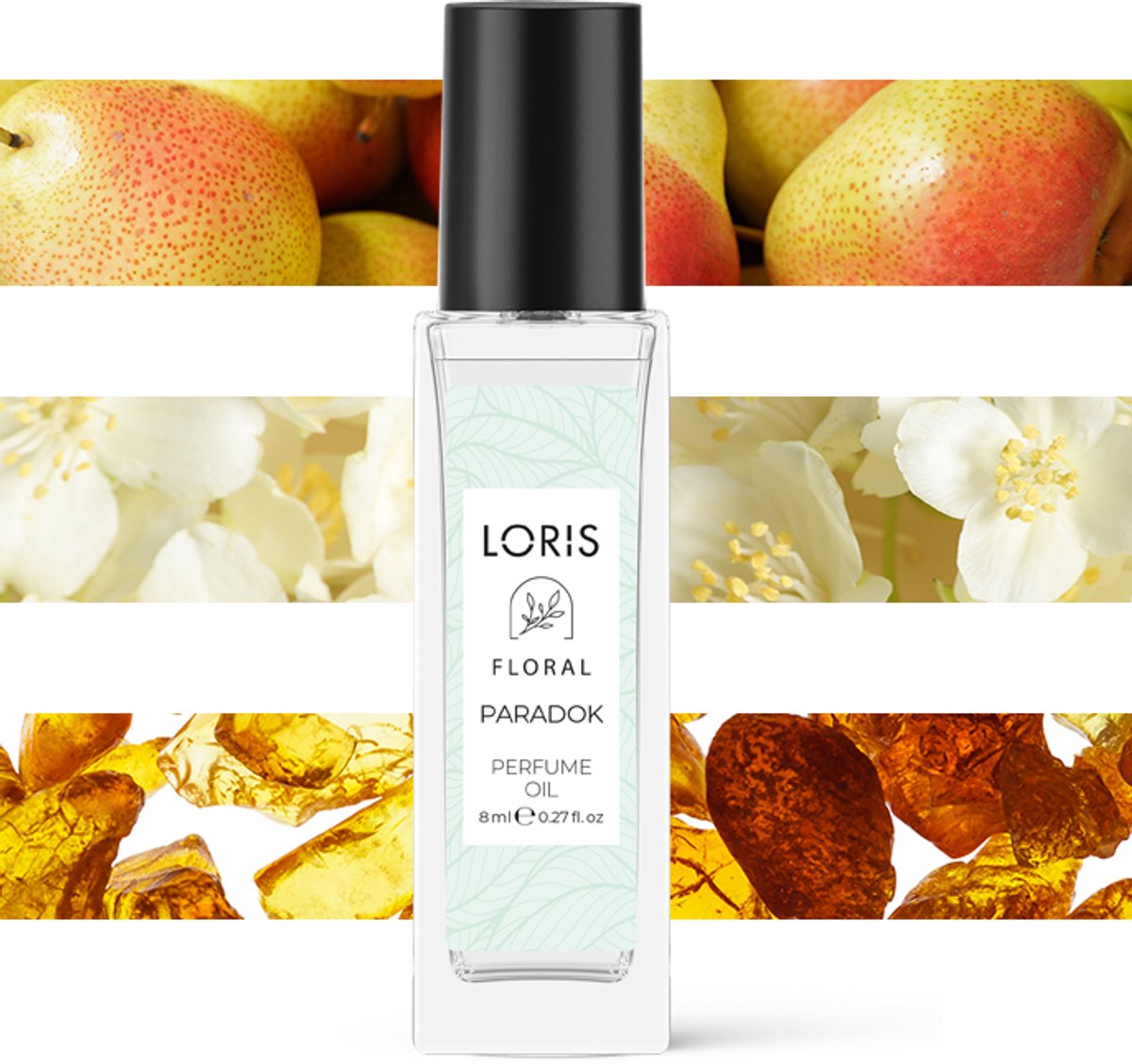 Loris Parfum - PARADOK - Parfum Olie - 284 dames parfum - 8 ml - Olieroller