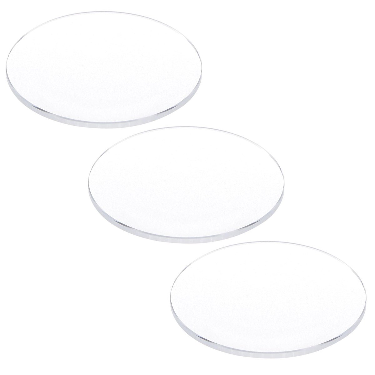 Solidchoice - 3 Stuks Vervangglas voor Horloges met 32mm Diameter