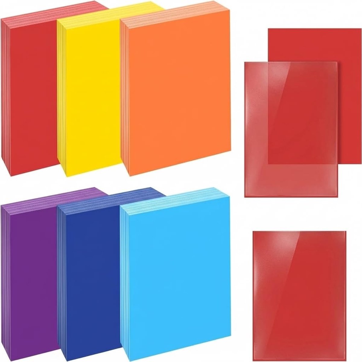 Solidchoice - Pack van 300 Trading Card Beschermhoezen