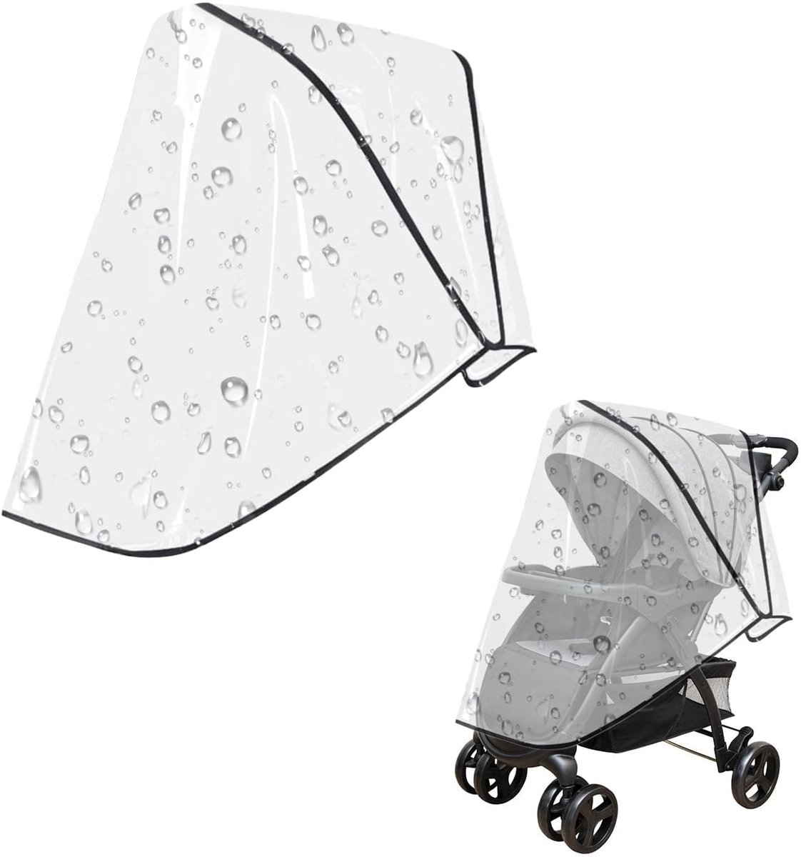 Waterdicht en winddicht protection voor kinderwagen