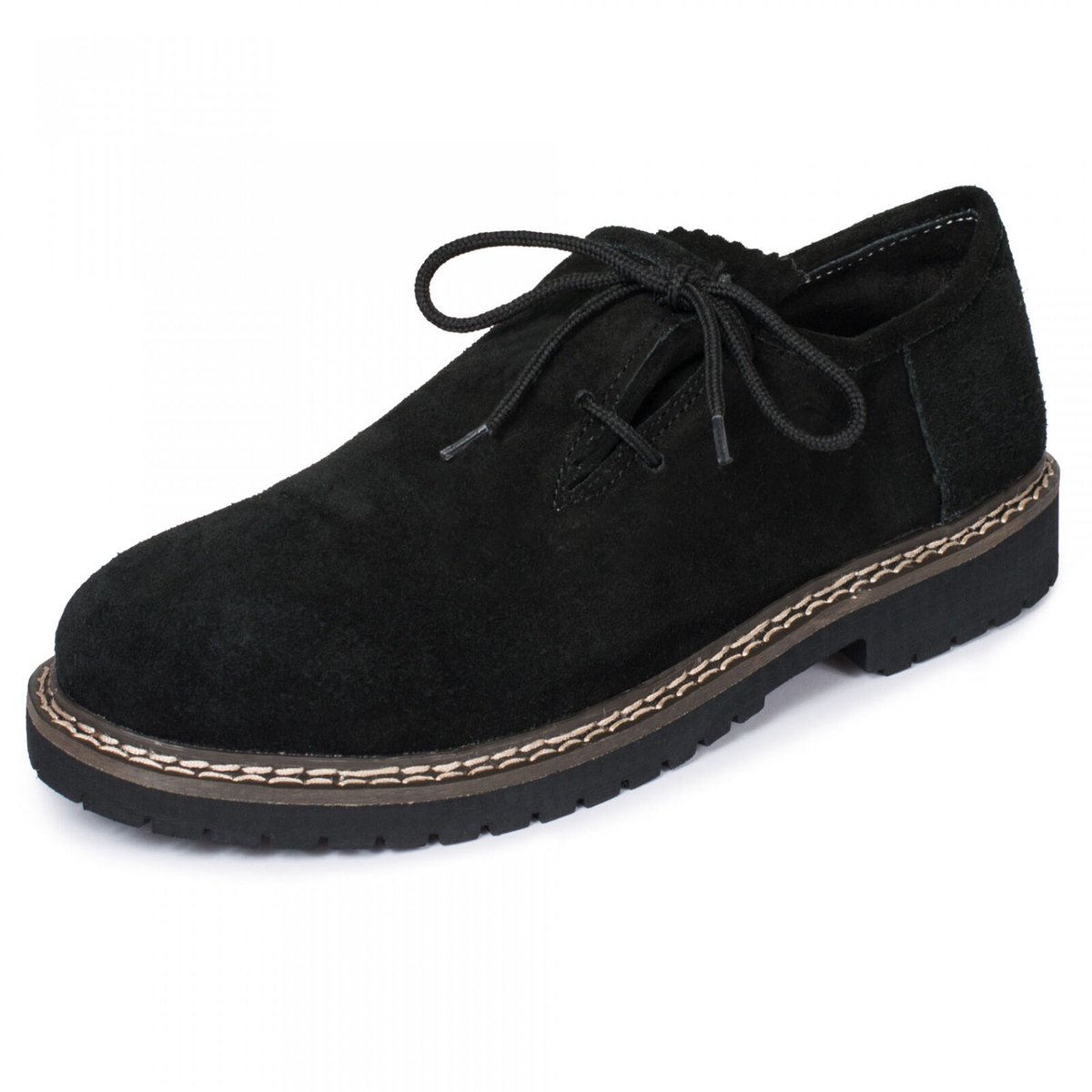 PAULGOS *Haferl*-schoenen van echt leer (traditionele Alpenstijl) – 4 kleuren, maten 39–47