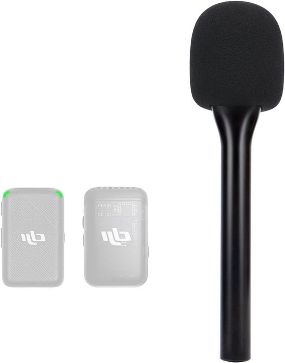 Draadloze Microfoonstandaard voor Interviews, Handheld Houder voor DJI Microfoons, Geschikt voor DJI Mic 1 en 2