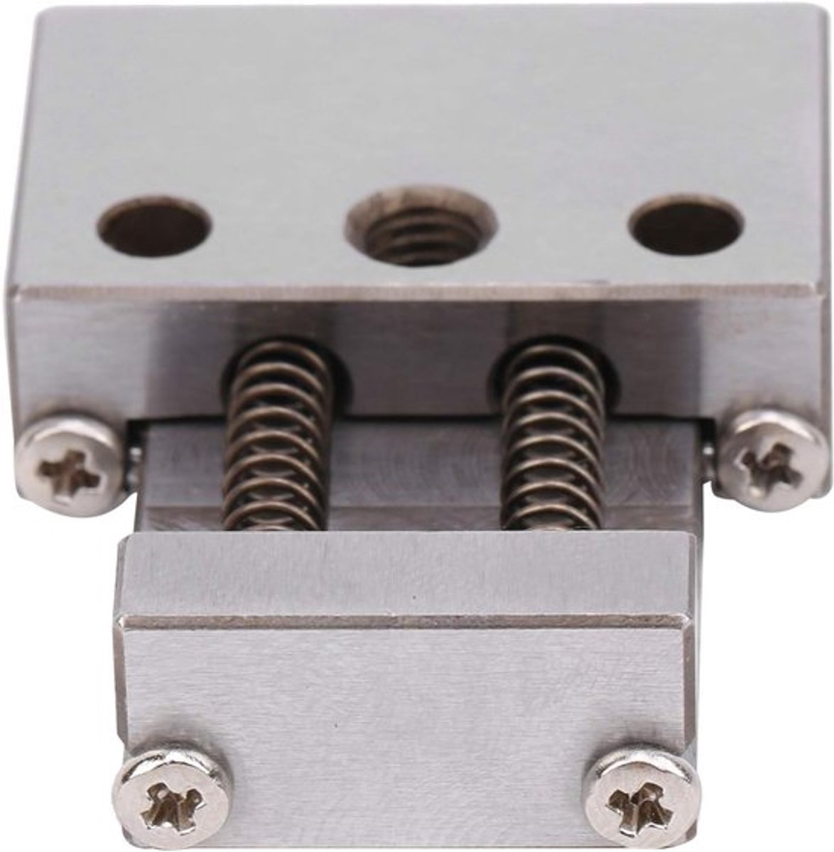 Lineaire Glijtafel met Handmatige Platformgeleiding, RVS Rail Slider voor Precisie Positionering en Rotatie