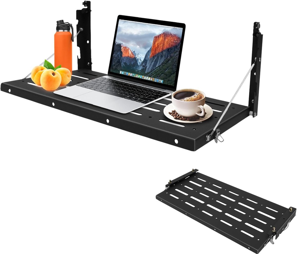 Achterkleptafel, achterklep, tafelframe, wandklaptafel, transporter, reksysteem voor de achterkleppen van de modellen - ShopVlot