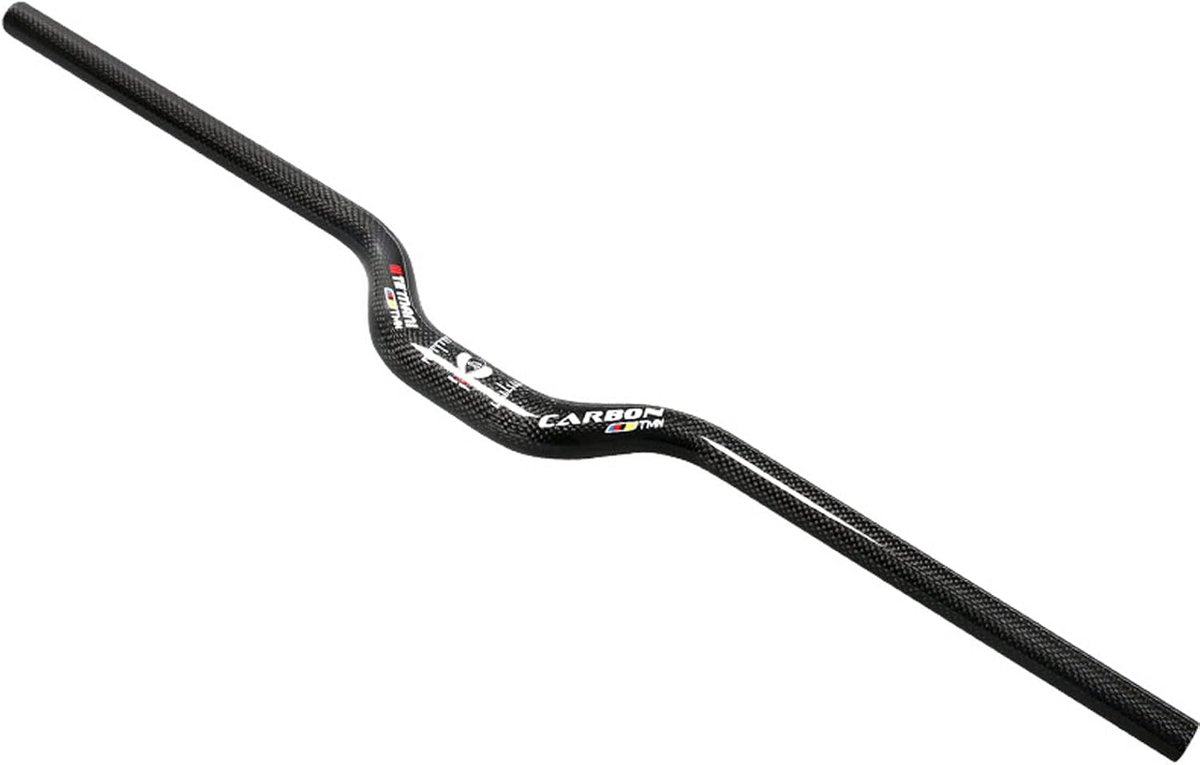 25.4/31.8mm U-vormige Stuur Lichtgewicht Carbon Stuur Mountainbike Stuur - ShopVlot