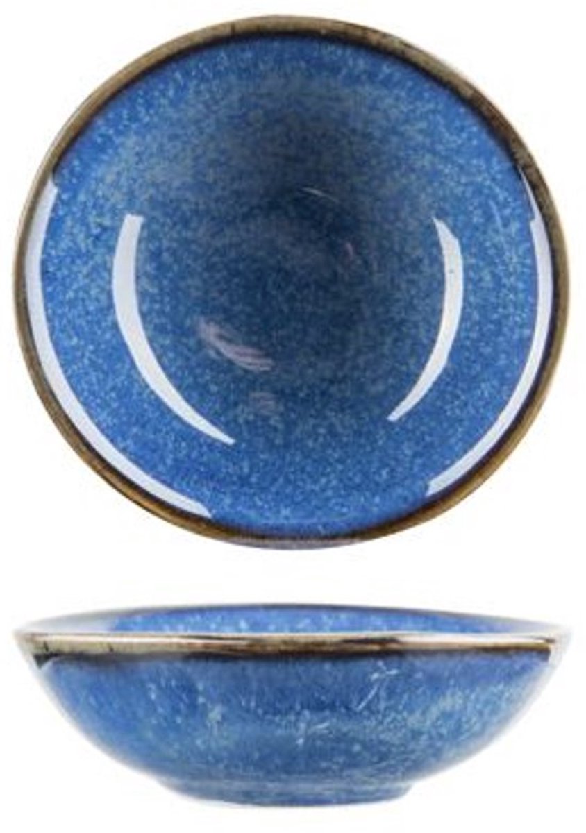 Cosy & Trendy Narwal Blue Aperoschaaltje D9,3xh3cm