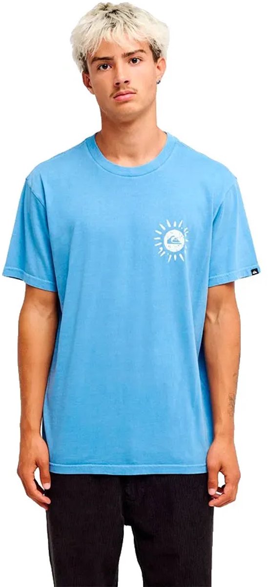 Quiksilver Neon T-shirt Met Korte Mouwen S Man Quiet Harbor