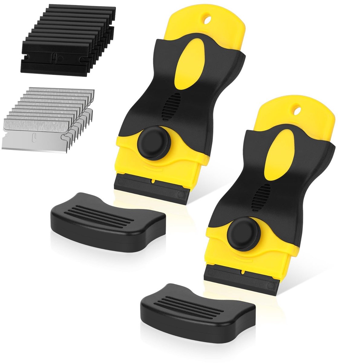 Solidchoice - Set van 2 Keukenschrapers voor Keramische Kookplaten