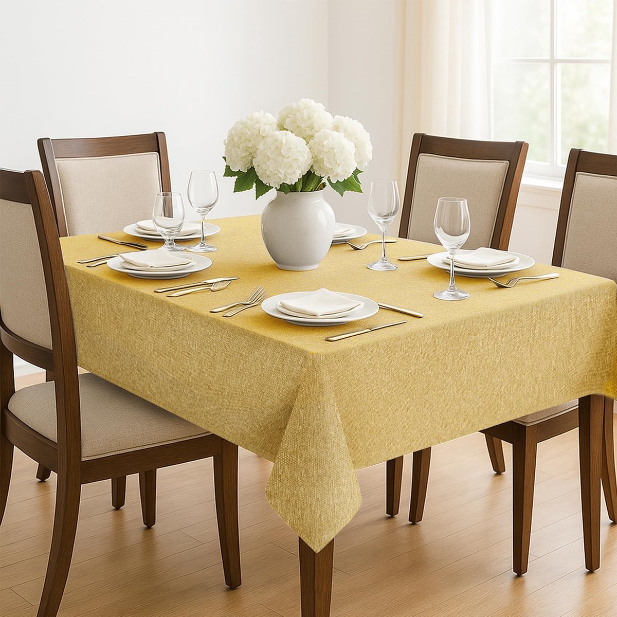Solidchoice - Waterdichte Tafelkleed met Lotus Effect voor Eetkamers