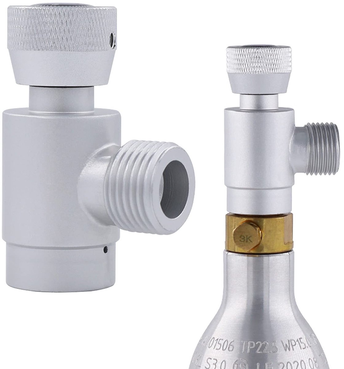 Solidchoice - CO2 Cylinder Adapter voor Aquariums