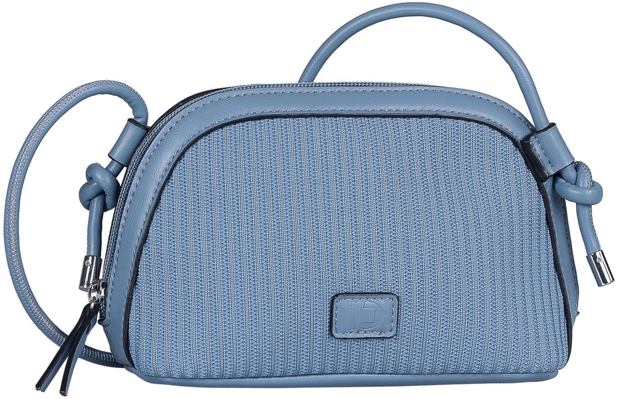 TOM TAILOR schoudertas Madelyn Cross Bag Mid Blue blauw
