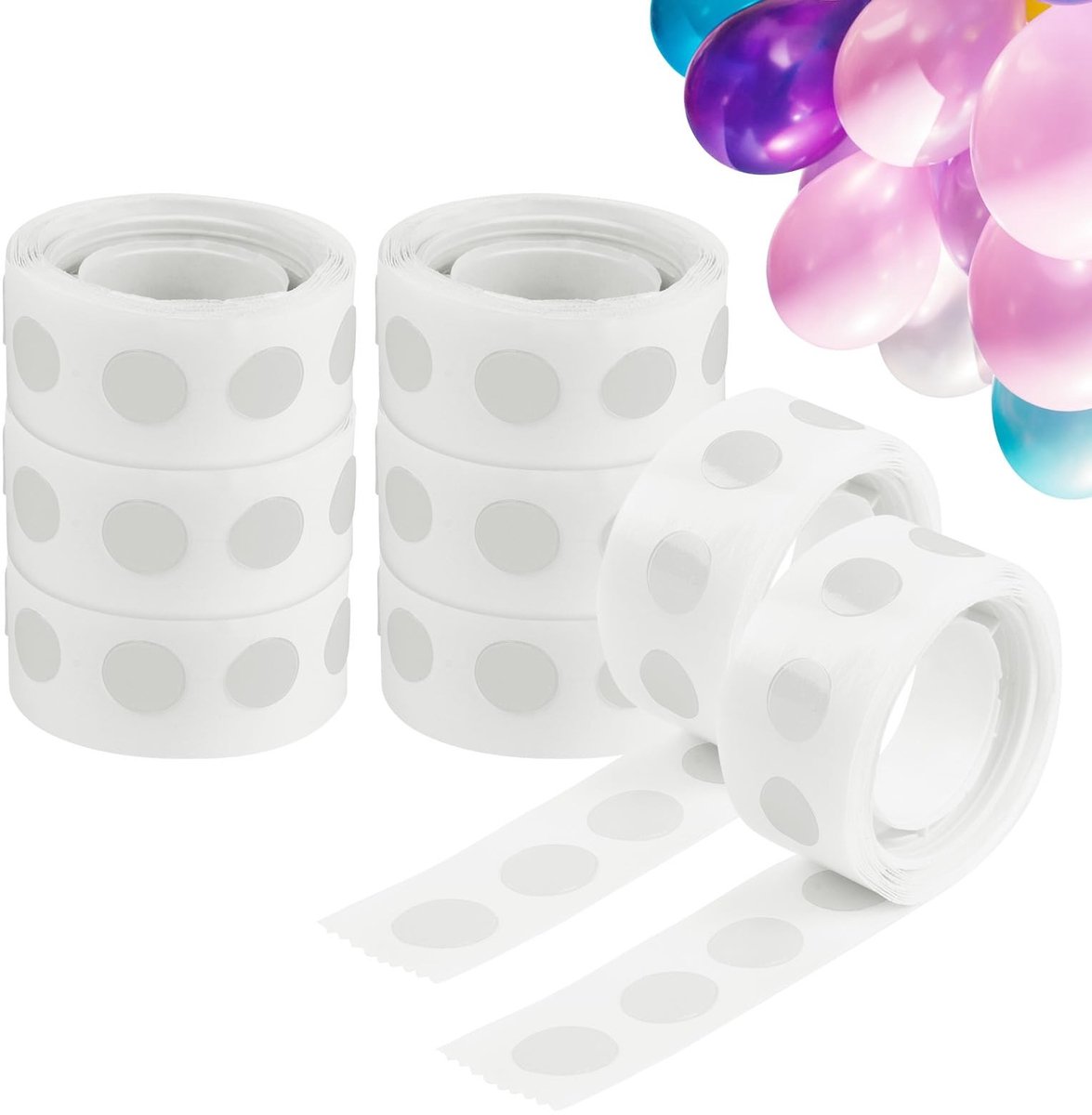 Solidchoice - Ballonlijmpunten voor Decoratie, 800 Stuks