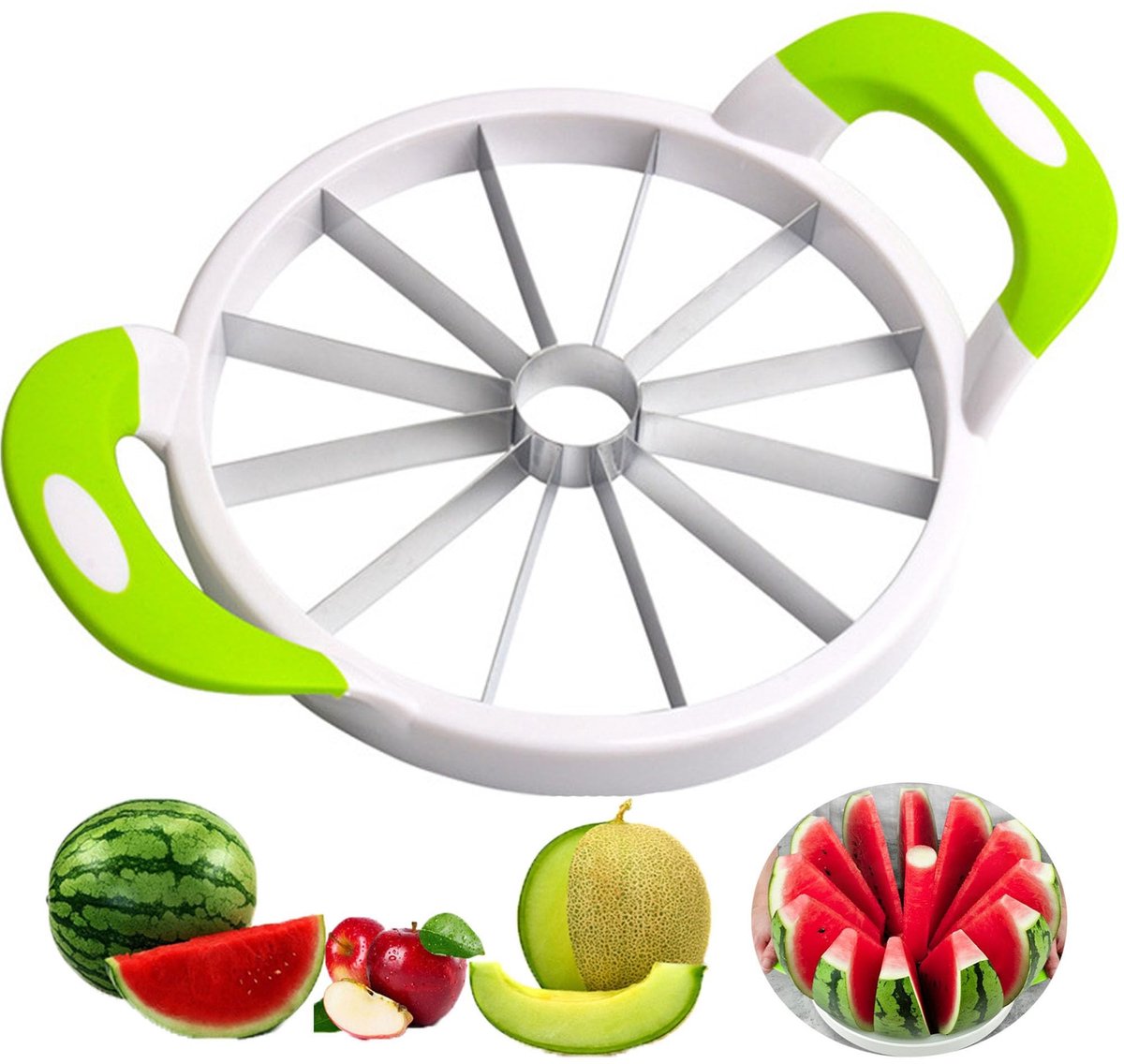 Solidchoice - RVS Watermeloen Snijder en Slicer