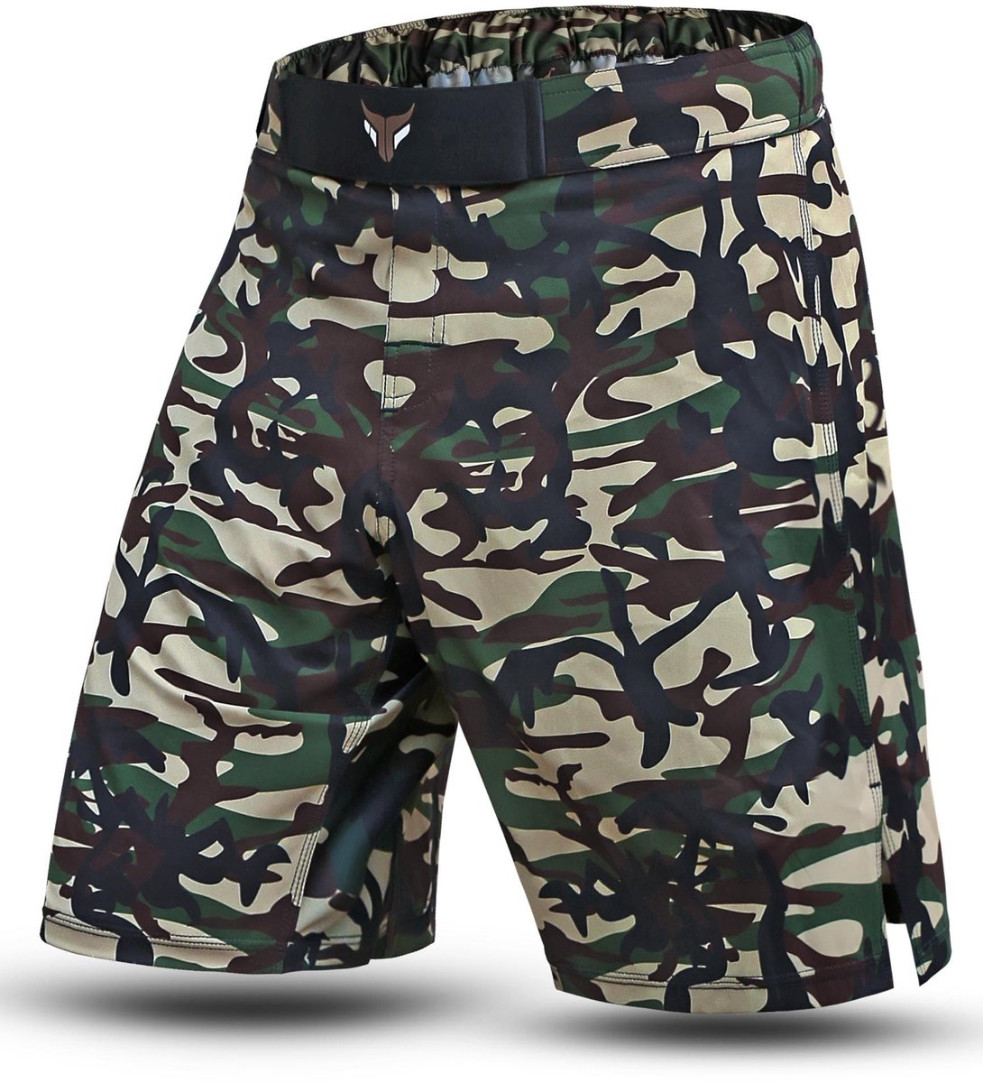 Solidchoice - Fusion MMA Shorts - Camo Boxing Shorts voor Training en Kickboksen