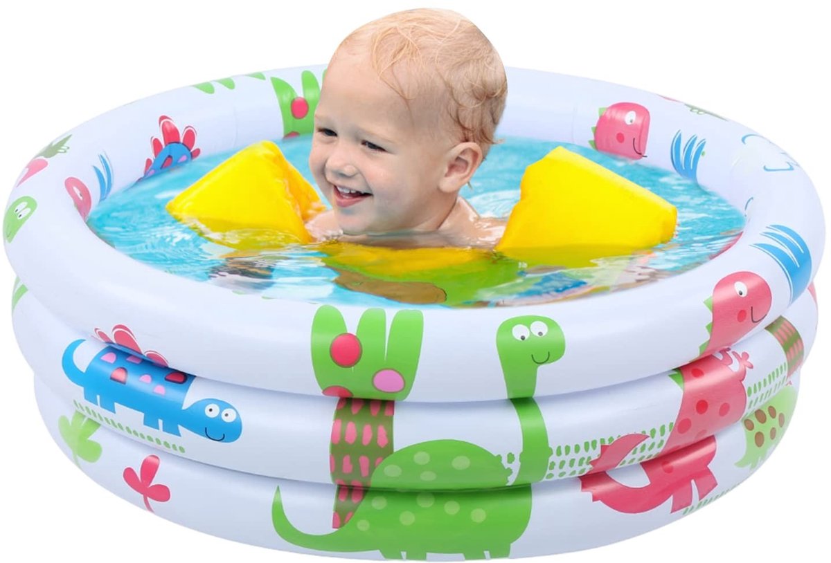 Solidchoice - Mini Inflatable Pool voor Kinderen, 60 cm