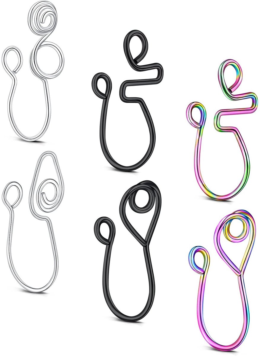 Solidchoice - Crystal Horseshoe Piercings met Shiny Ball