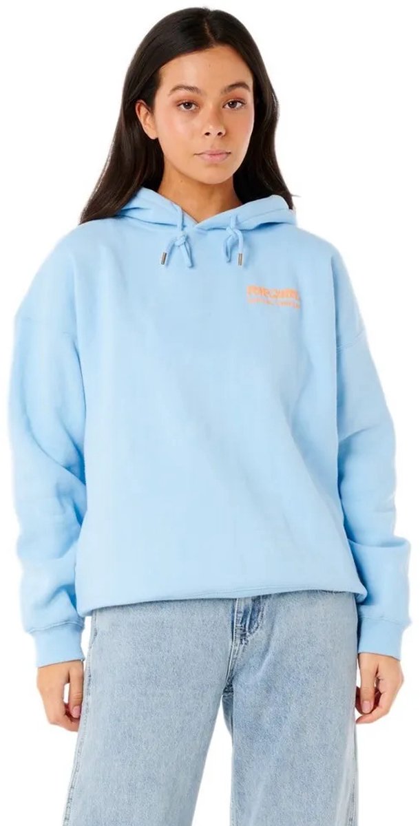 Rip Curl Surf Puff Relaxed Hood - Mid Blue