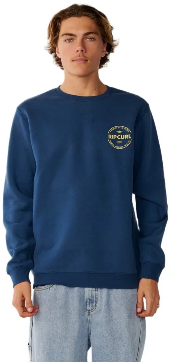 Rip Curl Staple Sweatshirt Blauw M Man