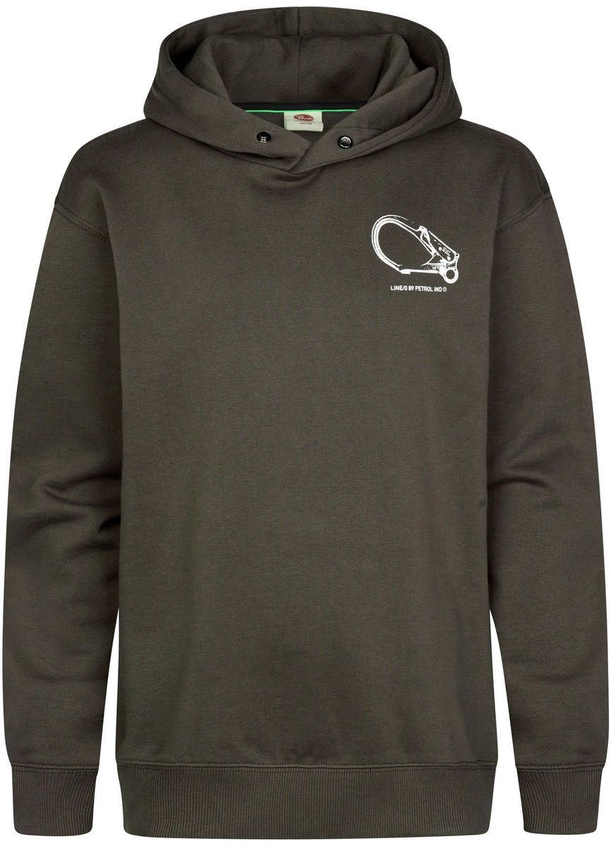 Boys Sweater Hooded Print