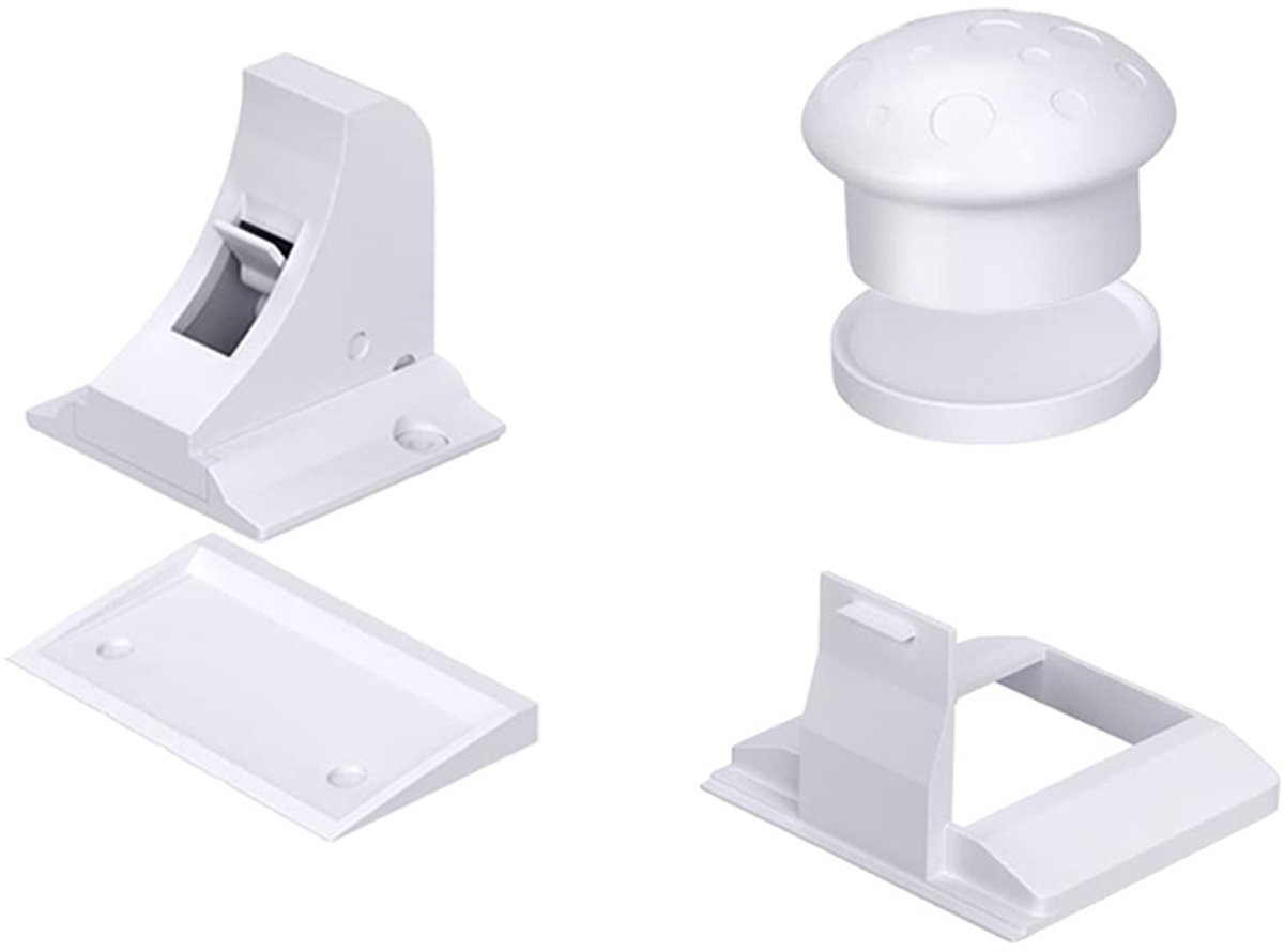 Magnetische kindersloten - Inclusief 16 magnetische sloten, 3 sleutels en 1 borgring - Veilige ladesloten - Geschikt voor kasten en lades - Kindveilige bescherming - Met uitschakelfunctie