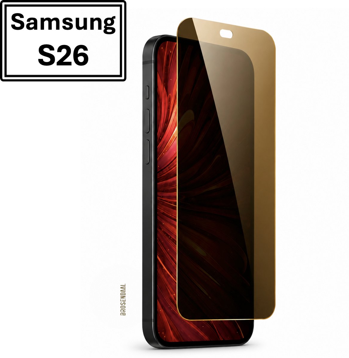 Brosendaal Privacy Screenprotector geschikt voor Samsung Galaxy S26 – HD Privacy Glass – Kras- en Valbestendig