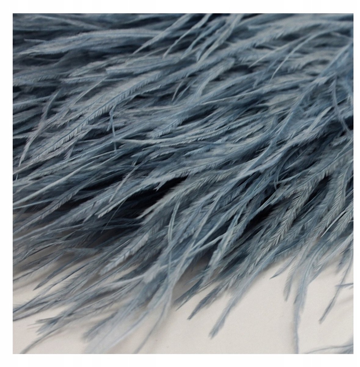Strass Assenband - 10-15cm, Jeanskleur, 1 meter
