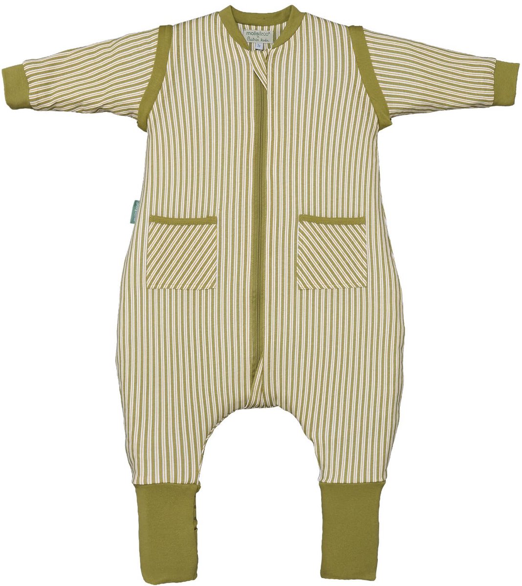 Babyslaapzak met voeten 120 cm - 100% katoen - Afneembare mouwen - Comfortabel slapen - SnelShoppen
