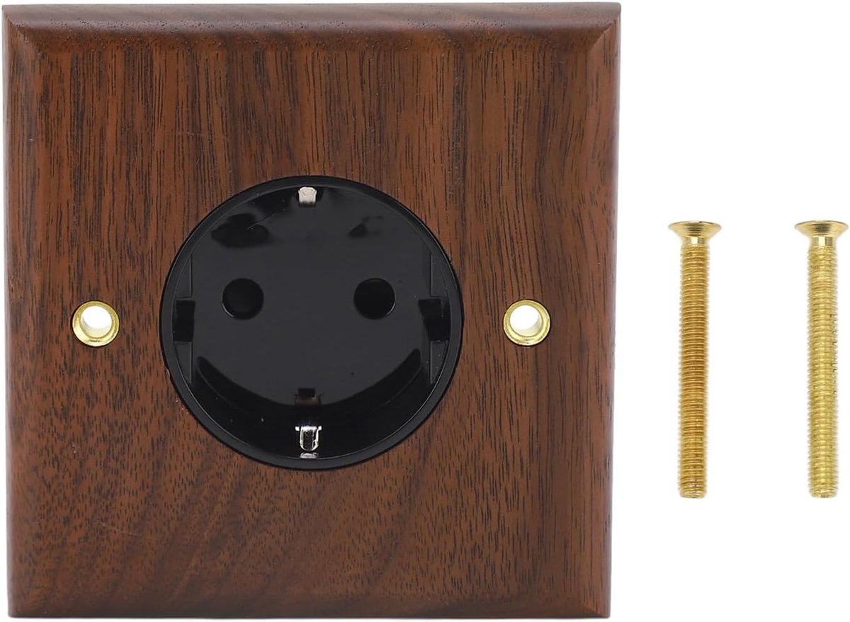 Standaard Stopcontact 16A 250V Retro Elektrische Muur Lichtschakelaar Socket Board